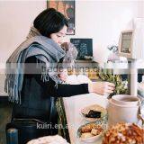 Super Quality Scarf Luxury Brand Cashmere Scarf Women Poncho Duplex Winter Cape Shawls and Scarves Pashmina Shawls thumbnail-3