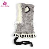 Handmade Baby Photo Props Hat Knitted Kids Fox Photography Hat for Kids thumbnail-2