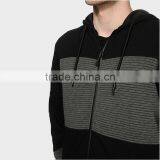 100% Jersey Men's Zipper Hoodies thumbnail-3