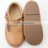 Wholesales Baby Dress Shoes Top Selling Leather T-bar Kids Shoes thumbnail-4