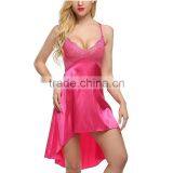 Yihao Factory Sexy Nighty Women in Nightgowns Silk Night Dress for Women thumbnail-5