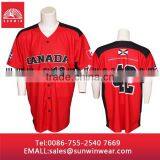 New Design Dry-fit Blank Baseball Jerseys Wholesale thumbnail-3