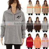 Fashion Low Moq Sherpa Pullover thumbnail-3