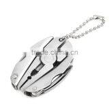 1PC Outdoor Mini Folding Multi-functional Plier Clamp Keychain Outdoor Hiking Camping Tool Pocket Multitools Free Shipping thumbnail-1