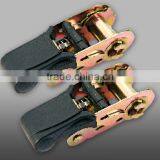 With 1" Steel Handle Zinc Plated Ratchet,for 25mm Lashing Belt, thumbnail-1