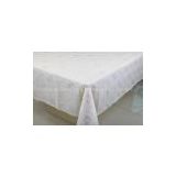 PVC Lace Table Cloth Pint Color 137cm Wide