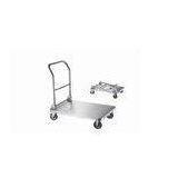 Commercial Stainless Steel Service Cart Large Platform Heavy Duty Hand Truck