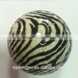 High quality golf zebra ball / yurg creative golf zebra ball/various colors golfballs