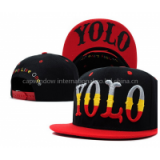 Letter 3d Embroidered Flat Brimmed Baseball Caps Adjusteble For Summer