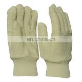 cheapest 400g nature white cotton gloves made in pak