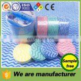 china factory oem welcomed 100% rayon (viscose) compressed dia6.0cm nonwoven colored bath towels