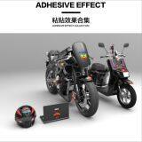 Spirit Beast Motorcycle Modified Body Helmets Colorful Reflective Sticker Very Attractive AL402 thumbnail-2