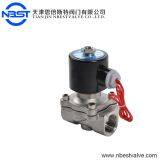 CE approved solar water sanitary 2w250-25 SS304 solenoid valve for water