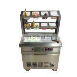 Commercial Thai Roller Icecream Flat Pan Thailand Rolled Instant Stir Fry Ice Cream Cold Plate Fried Ice Cream Roll Machine thumbnail-6