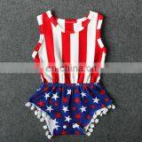 Boutique Kids Rompers Onesie Floral Soft Newborn Baby Clothes thumbnail-6