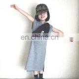 2020 New Style Girls Vest Dress Cotton Fashion Summer Girls Dresses thumbnail-2