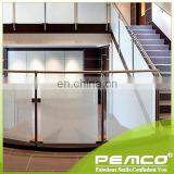Wholesale Indoor Multipurpose Handrail Glass Stainless Steel Balustrade/Aluminum Glass Balustrade thumbnail-3
