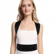 Posture Corrector With Waist Support OEM Adjustable Support Brace Added Waist Belt Upper Back Posture Corrector for Man and Women thumbnail-2