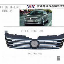 Car Intake Grille (WITH BLACK FRAME) for vw Passat B7 R-LINE 2012 Auto Parts Front Grille (WITH BLACK FRAME) OEM 3AD 853 653 thumbnail-3