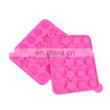 Best Quality 20 Cavity Multi Shape Food Grade Silicon Lollipop Mold