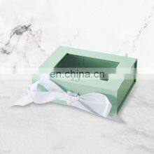 Satin Close Foldable Small Box Organizer Folding Multi-function Storage Paper Box With Closure Magnets thumbnail-4