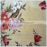 Hot sale printed velvet fabric for sofas