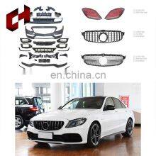 CH New Facelift Fashion New Car Modify Body Kit Pp Material Bumper Exhaust Pipe For Mercedes-Benz C Class W205 2015+ to C63 2019 thumbnail-2