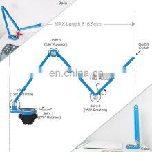 Adjustable Lamp With Socket and USB Charger for Table Top thumbnail-3