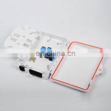 Optic Cable Outdoor Wall Mount Small Ftth Waterproof Junction Optical Fiber Splice Box thumbnail-3