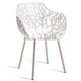 Red White Black Aluminum Material Forest Garden Chair thumbnail-2
