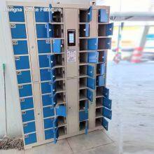 Fábrica de atacado de armários pequenos personalizados OEM | Armário eletrônico de 24 portas para escolas thumbnail-4