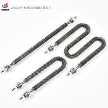 Stainless Steel Dry Burn Electric Heating Tube Heat Transfer Oil Boiler High Temperature Liquid Flange Heater Instantaneous thumbnail-3