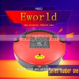 Rechargeable floor robot vacuum cleaner with cleaner motor brush for home