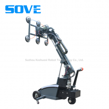 SOVE Large Glass Electric Suction Cup Cart Push-Type Rotating Installation for Home Use Condition New thumbnail-4