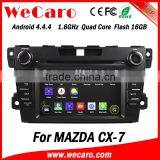 Wecaro in Dash 2 Din Touch Screen Android 4.4.4 Gps Navigation Radio Media Car Dvd Player for Mazda Cx-7 thumbnail-5