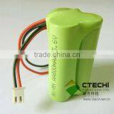 Hot Sale Nimh aa 1500mah 3.6v Battery Rechargeable Lithium Ion 18650 Nimh aa 1500mah 3.6v Battery Pack