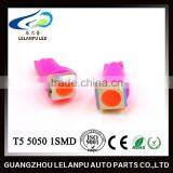 T5 5050 1SMD LED 12V Colorful Car Lamp High Quality Led Auto Lamp LED Lighting thumbnail-3