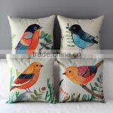 Wholesale Square High Quality Bird Pillowcase thumbnail-1