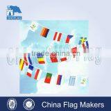 China Producer Provide Cheap Customized Fabric Bunting