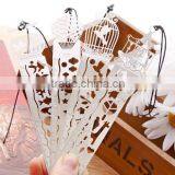 Wholesale Fashion Etched Metal Bookmark
