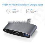 3 in 1 High Quality USB 3.1 Type C to USB 3.0 Adapter thumbnail-5
