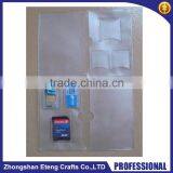 High Quality Custom Made Sim Card Holder,soft Pvc Transparent Card Holder