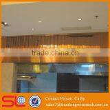 Ceiling Decorative Metal Screen Mesh Copper Woven Wire Mesh