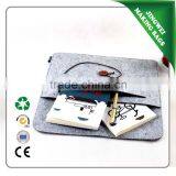 Wholesale custom fine felt fabric computer bag