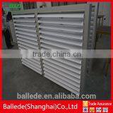 Aluminium manual louvers