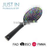Plastic Colorful Hot Hairbrush Paddle