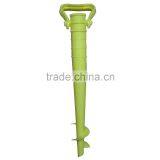Beach Umbrella Parasol Plastic Screw Sand Anchor Base