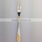 Ukraine Top Grade 24K Golden Plating Stainless Steel Meat Fork