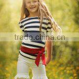 Fashion Organic Cotton Kids Skirt and Top Cotton Tank for Girls thumbnail-1