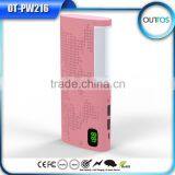 Shenzhen Factory Price 8800mAh LED Flashlight Portable Power Bank Promotion